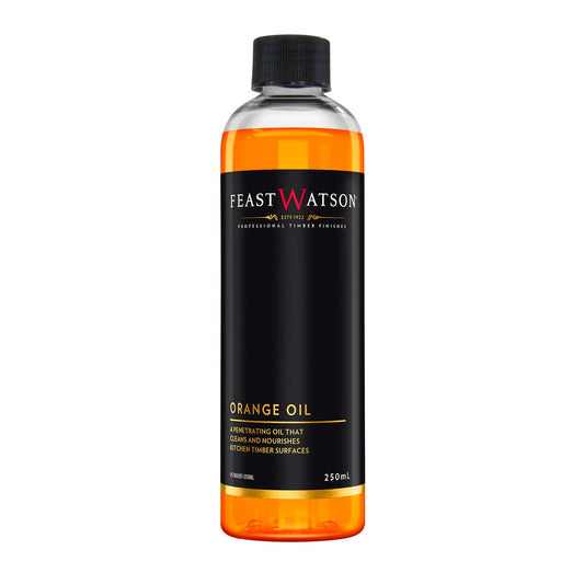Feast Watson Orange Oil - 250ml - Oil Based - Timber Restoration - Satin Finish