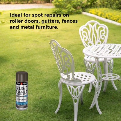 White Knight Rust Guard Satin Touch Up Spray Paint - 300g - Jasper