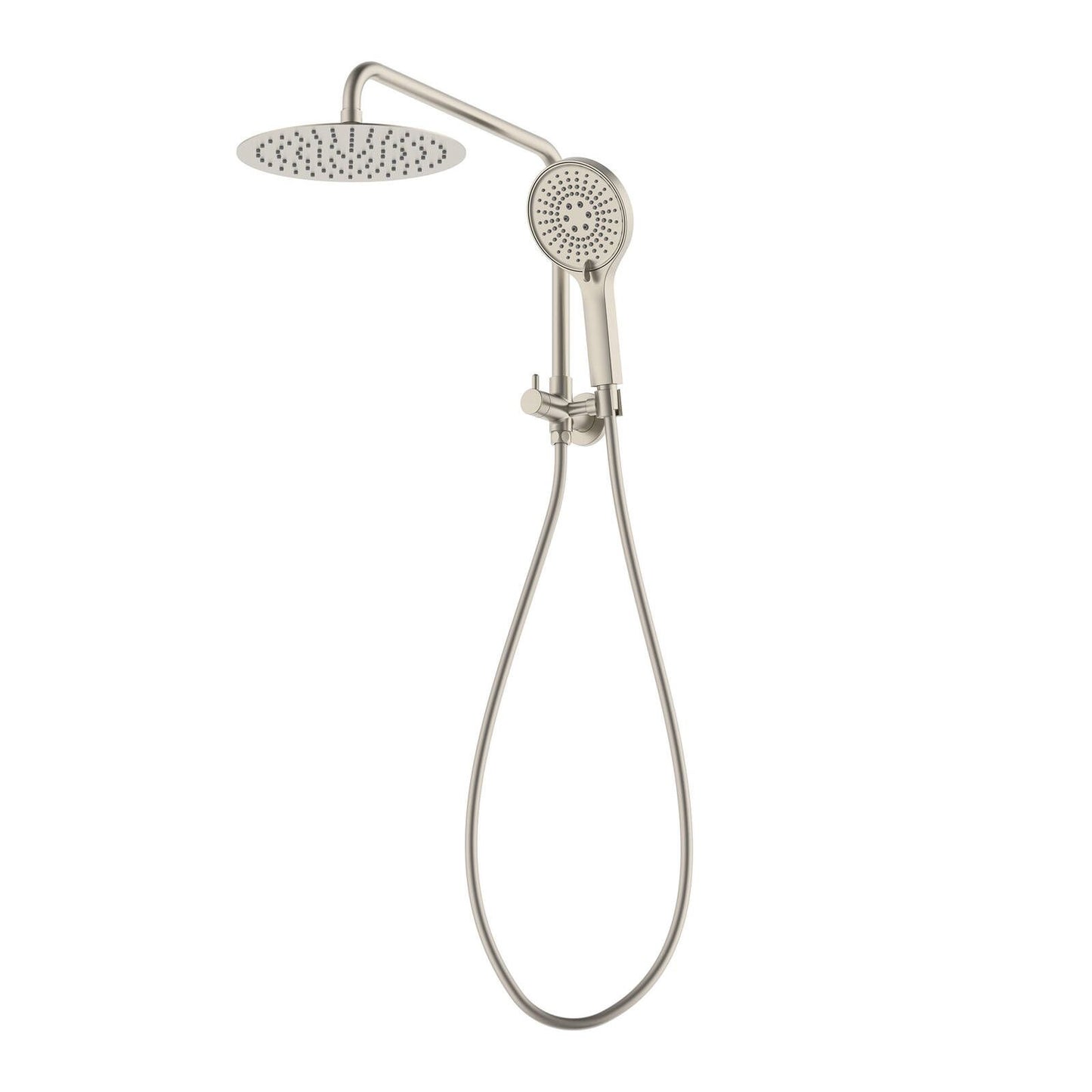 Mondella Resonance Hand Shower & Twin Shower Set - 420mm - Brushed Nickel - 9L/min