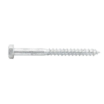Zenith Hot Dip Galvanised Hex Head Coach Screws - M8 x 90mm - 25 Pack