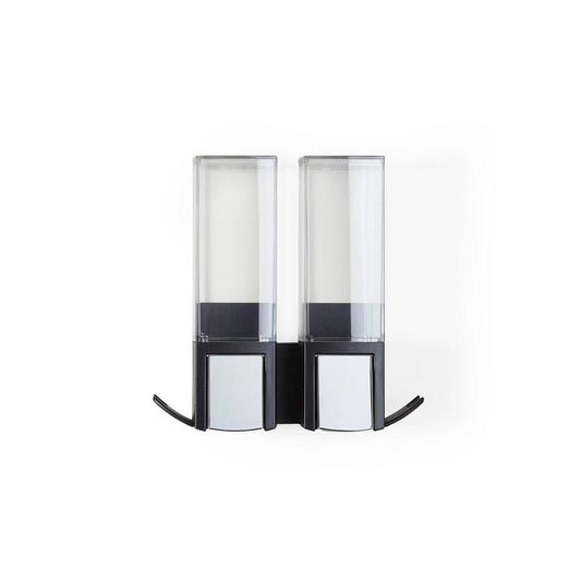 Better Living Clever Shower Dispenser - 2 x 500ml - Matte Black