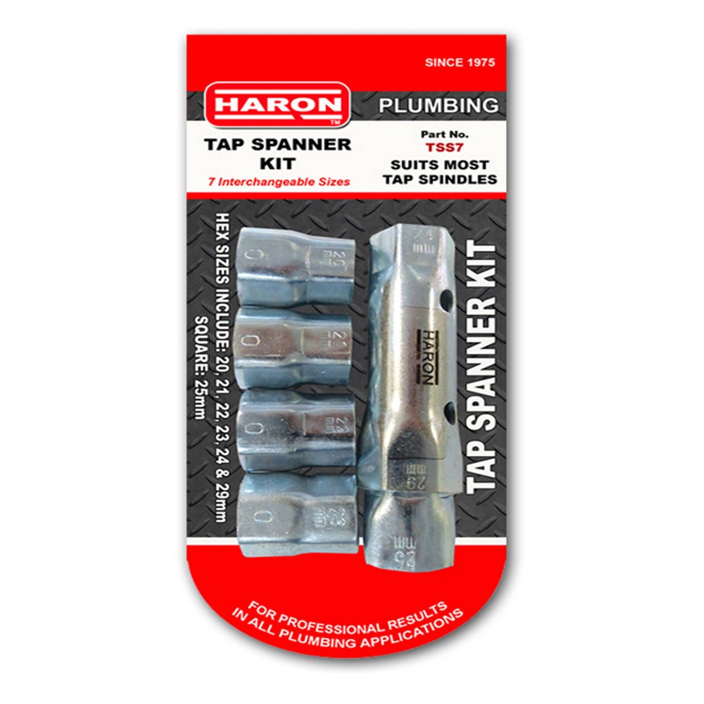 Haron Universal Spanner Tap Kit - TSS7
