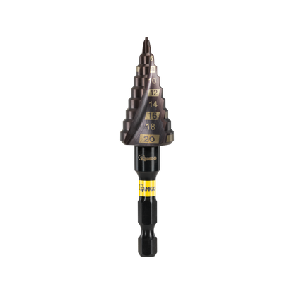 Kango Hypertorque Impact Step Drill Bit - 4-20mm