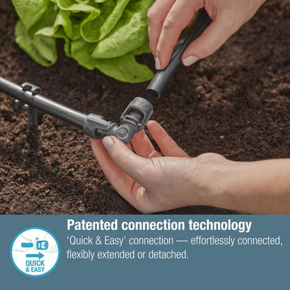 Gardena Micro Irrigation Connector - 13mm - 3 Pack