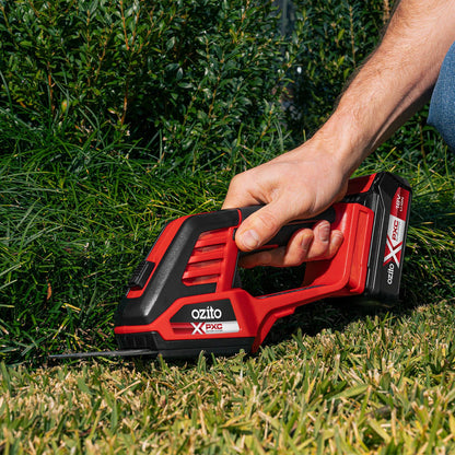 Ozito PXC 18V 2.5Ah 200mm Hedge Grass Shear Kit - PGSK-2518