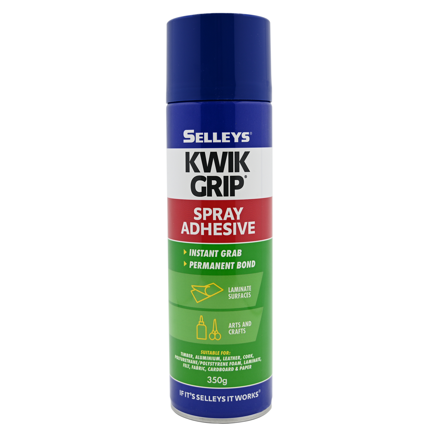 Selleys Kwik Grip Contact Adhesive Spray - 350g