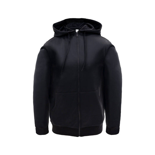 Craftright Black Zip Thru Hoodie - Medium