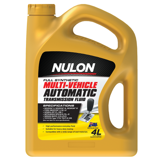 Nulon Full Synthetic Muti-Vehicle Automatic Transmission Fluid - 4L