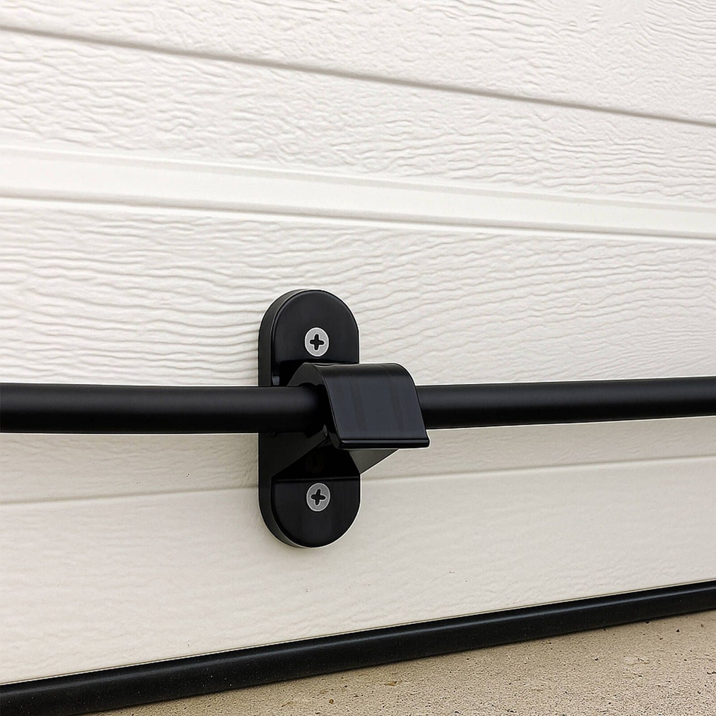Deta EV Wall Mount Cable Holder - 31 x 46.5 x 77mm - 2 Pack - Black