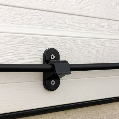 Deta EV Wall Mount Cable Holder - 31 x 46.5 x 77mm - 2 Pack - Black