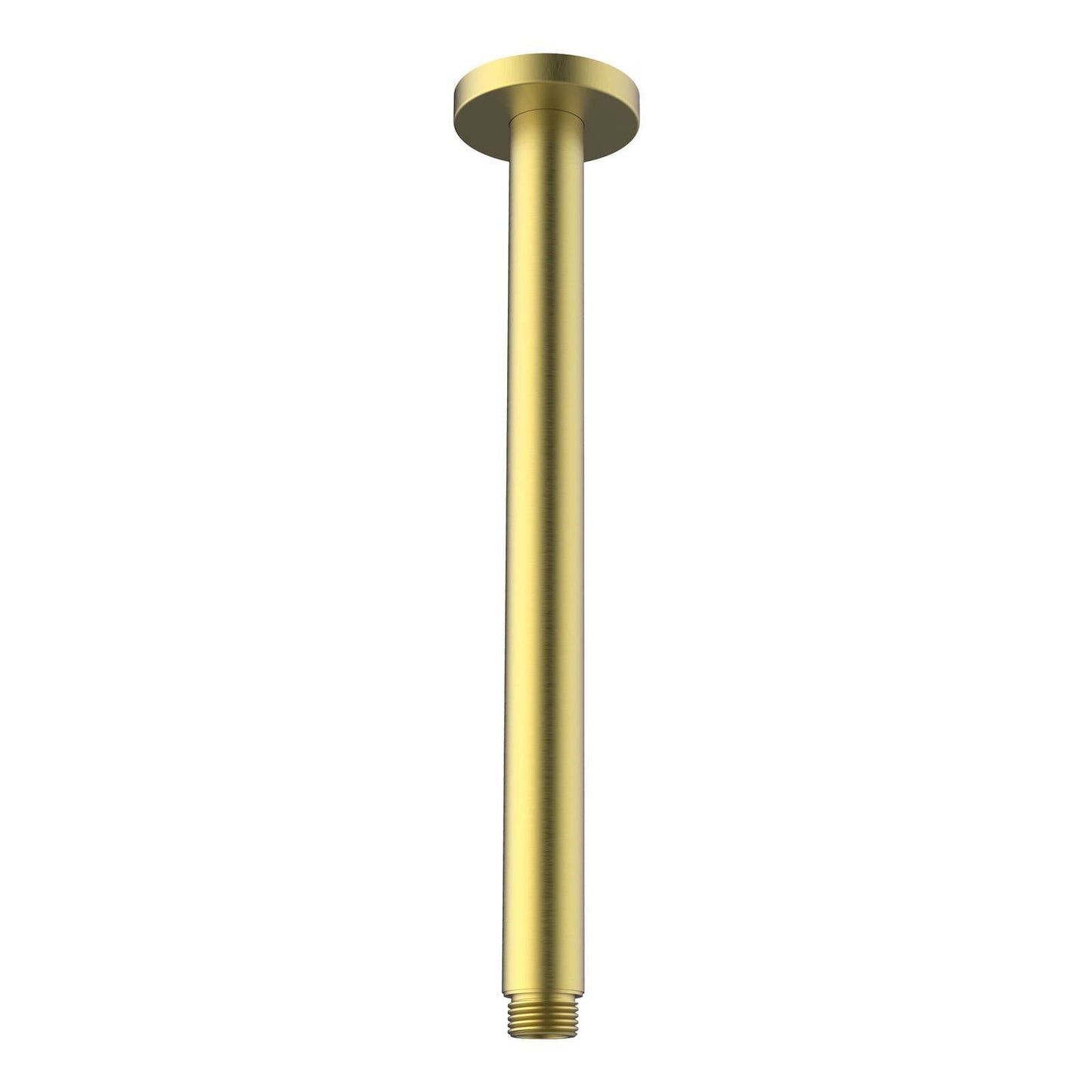 Mondella Horizontal Shower Arm - 300mm - Brushed Brass