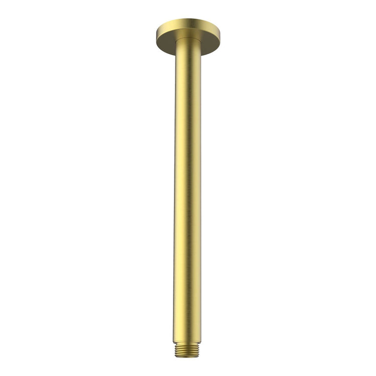 Mondella Horizontal Shower Arm - 300mm - Brushed Brass