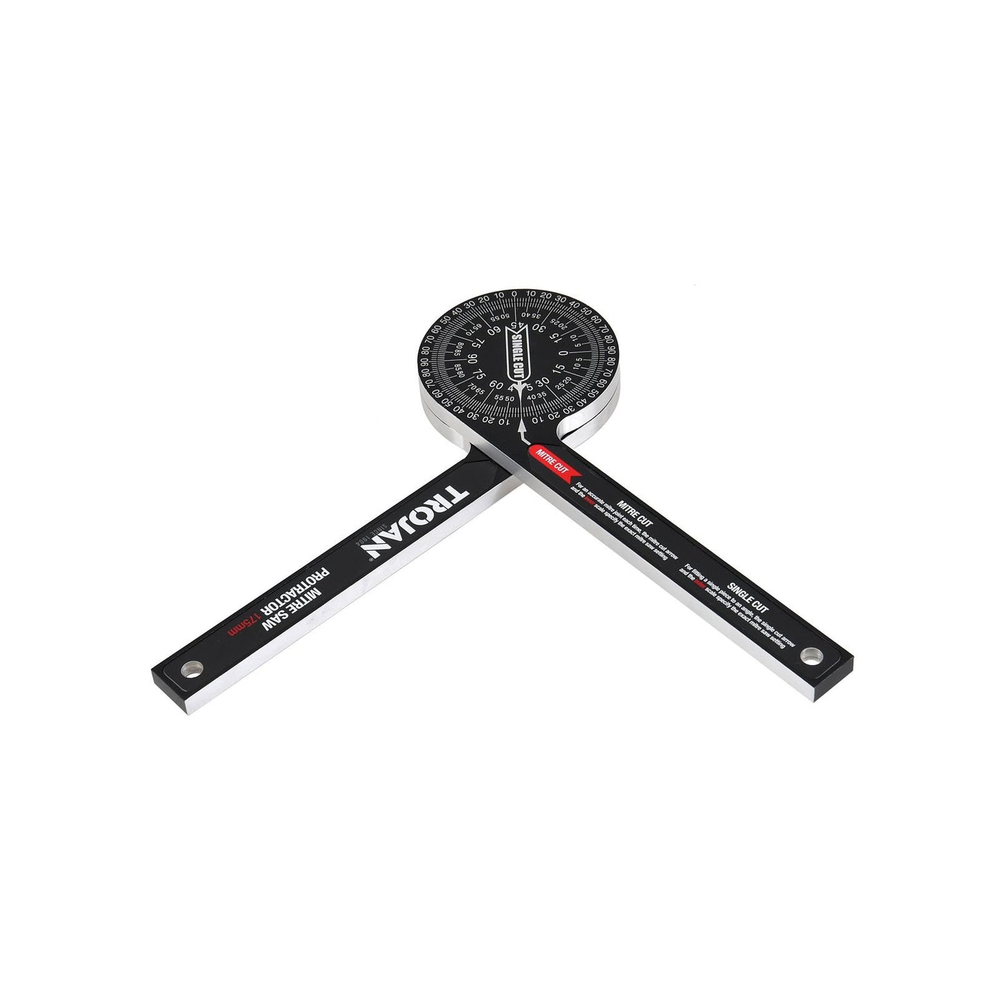 Trojan Mitre Saw Protractor - 175mm