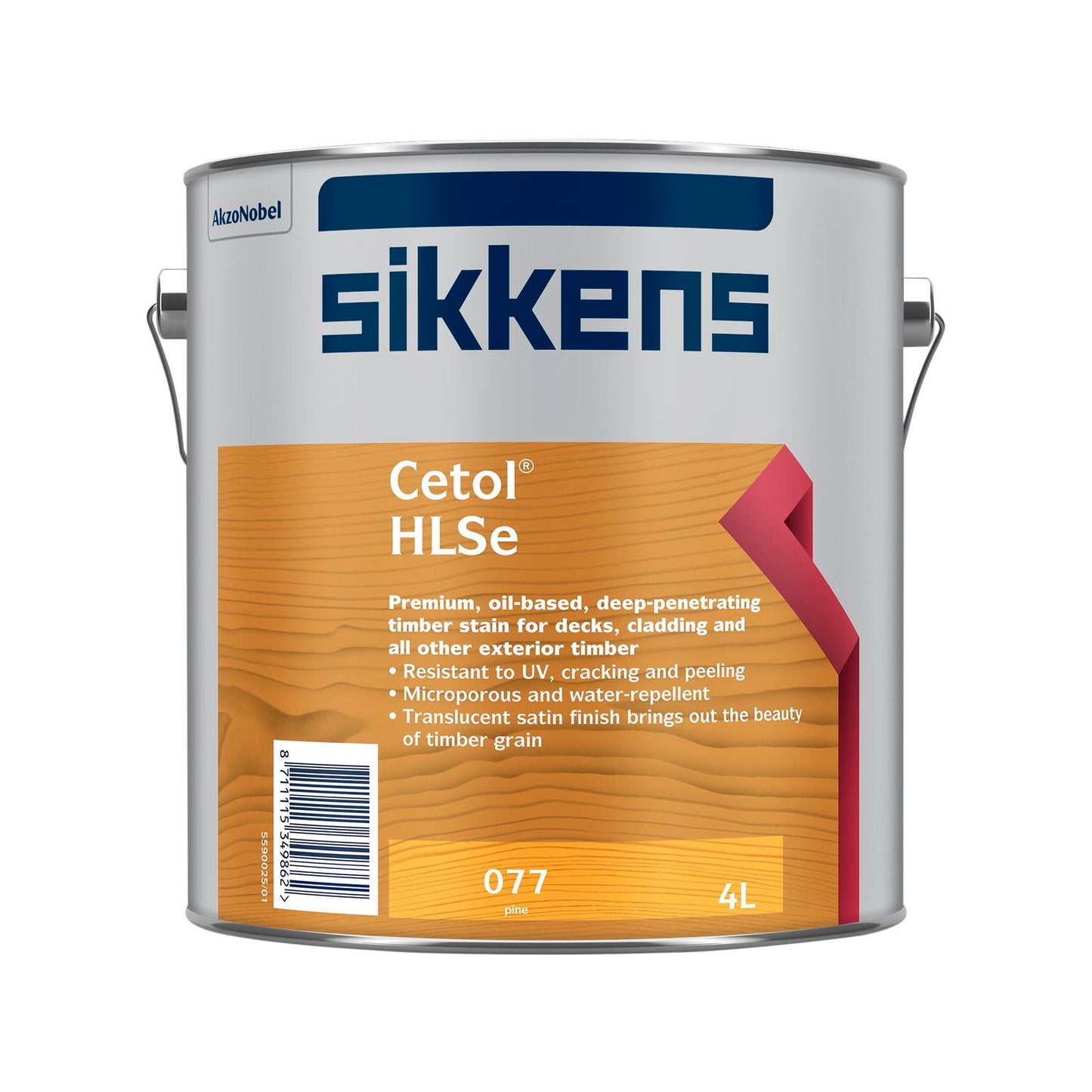 Sikkens Cetol Hlse Timber Finish - 4L - Pine