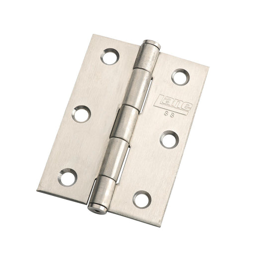 Lane Butt Hinge - 85mm - Stainless Steel - 20 Pack