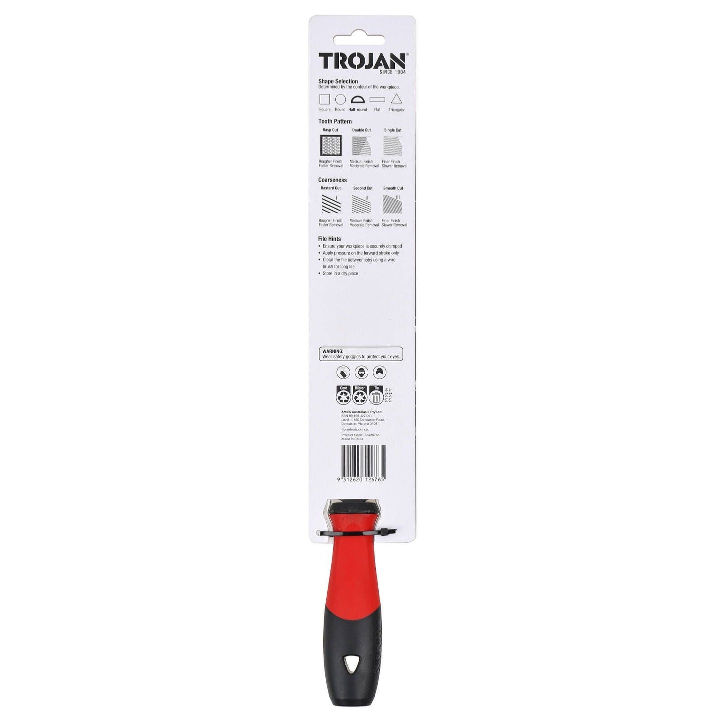 Trojan File Rasp - 250mm
