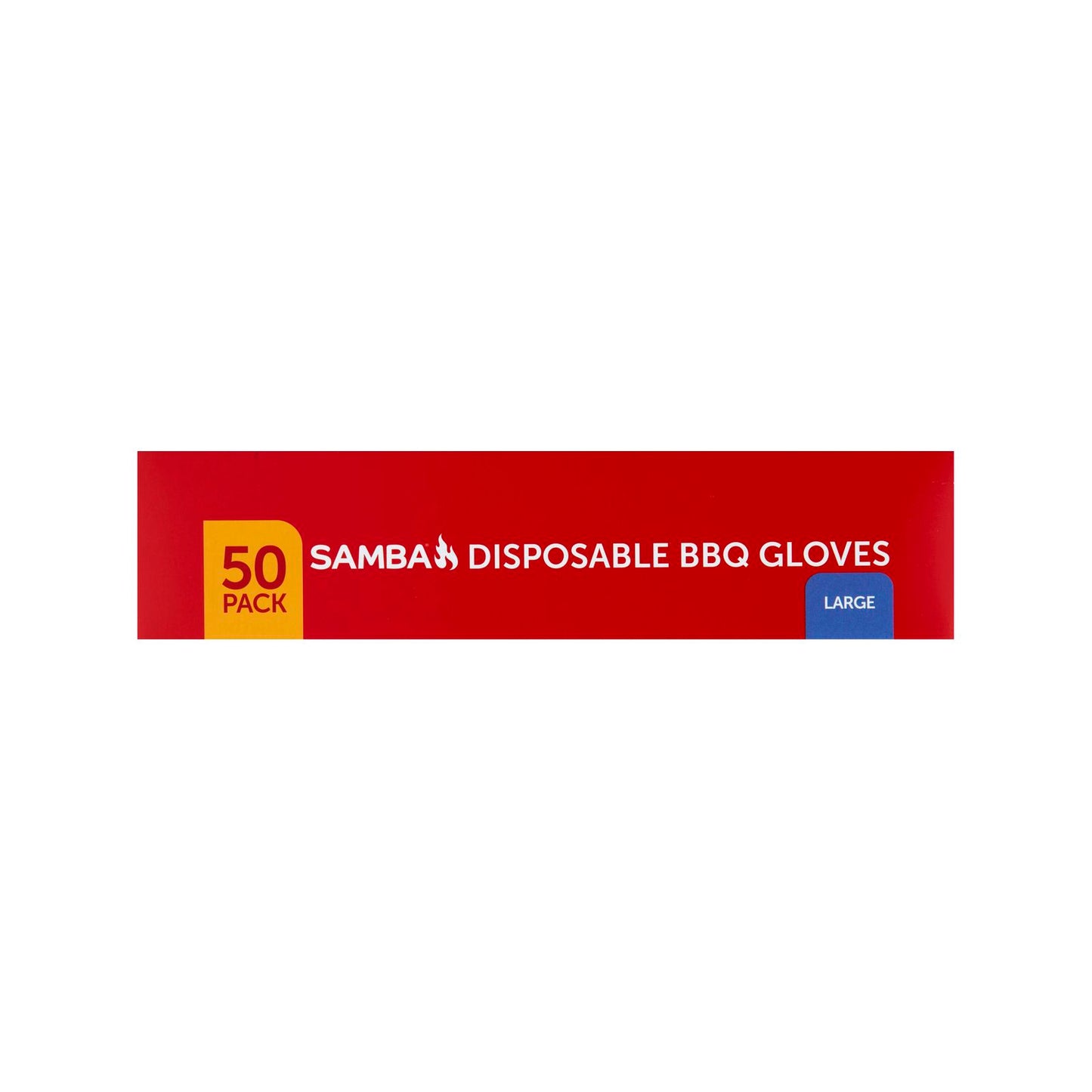 Samba Large Disposable BBQ Gloves - 50 Pack