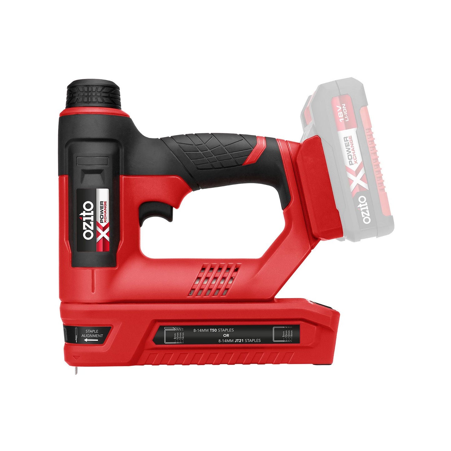 Ozito Cordless Staple Gun - PXSGS 5021 - 18V
