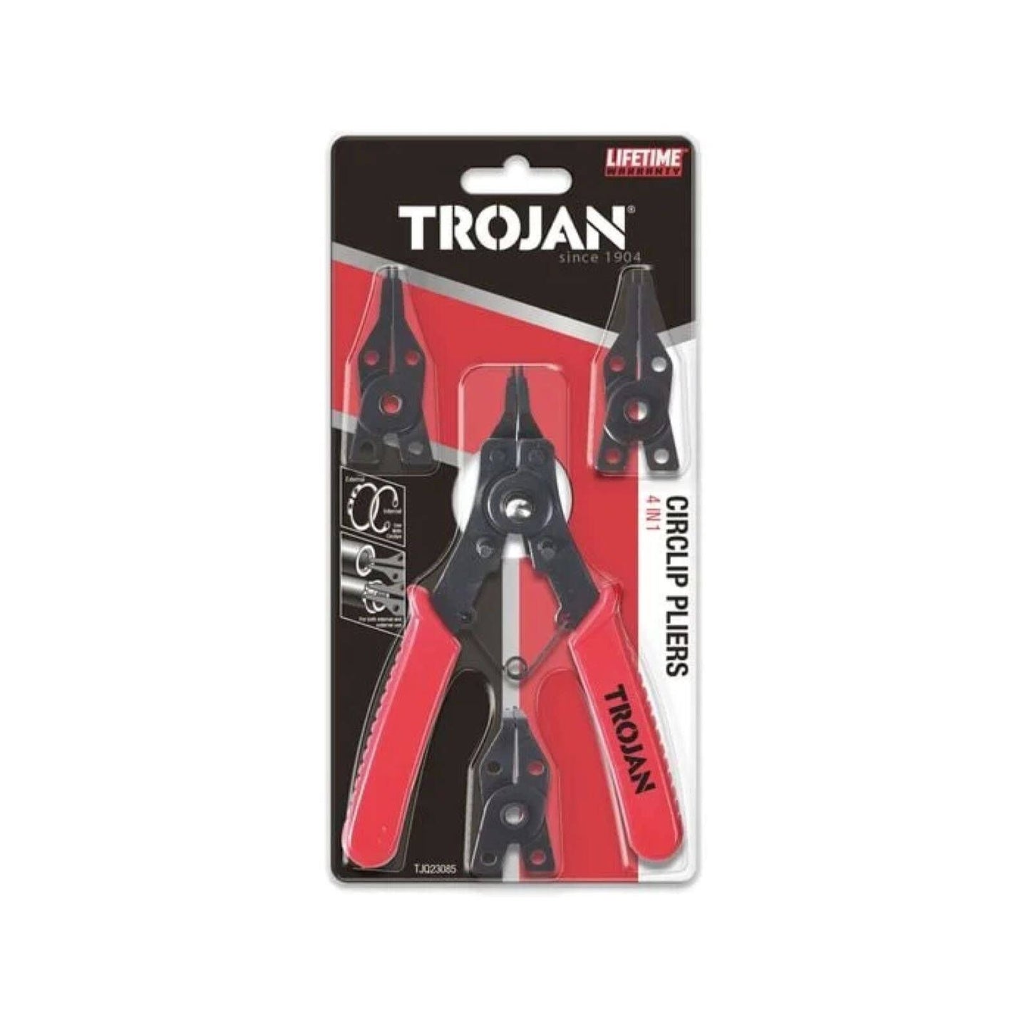 Trojan Circlip Plier - 4 in 1 - 260mm