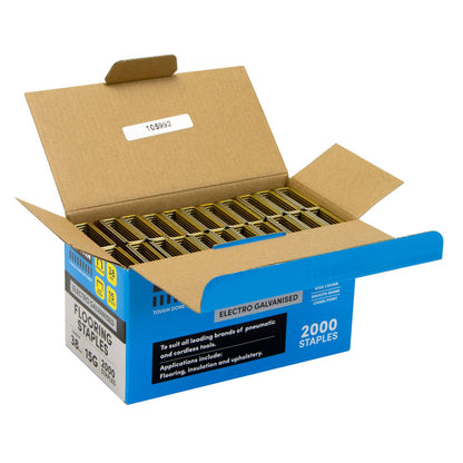 Titan Collated Flooring Staples - 15g x 38mm - 2000 Pack