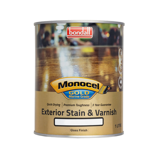 Bondall Cedar Monocel Gold Marine Grade Stain - 1L