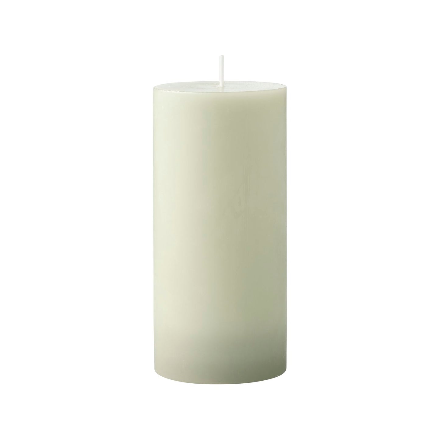 Waxworks Green Citronella Pillar Candle - 15cm