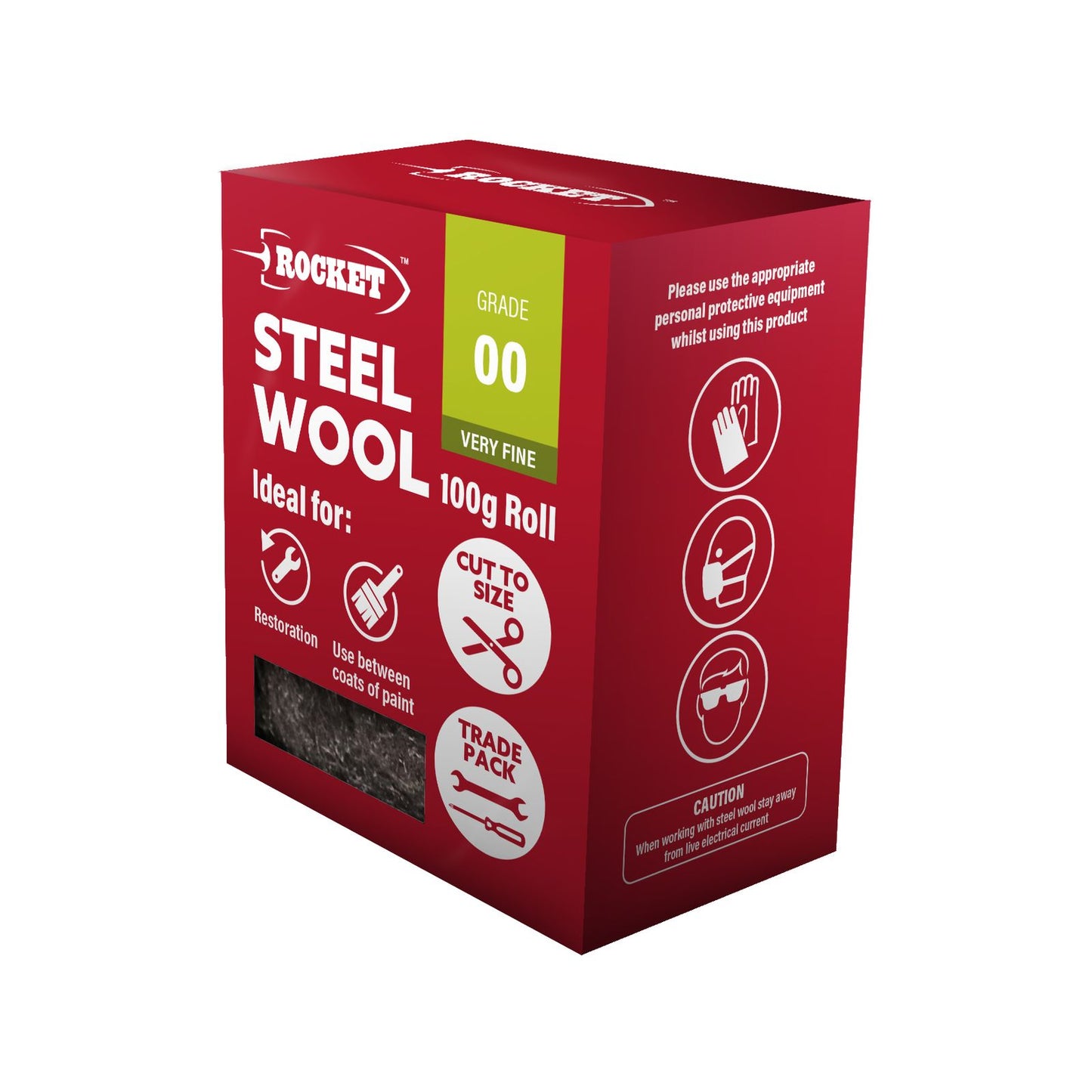 Rocket Very Fine Steel Wool - 100g