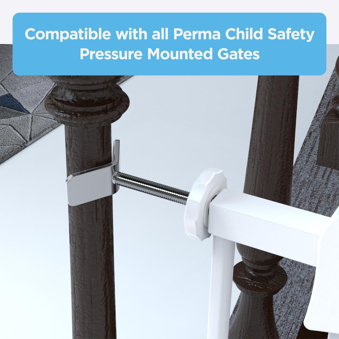Perma Child Safety Bannister Adapter - 2 Pack