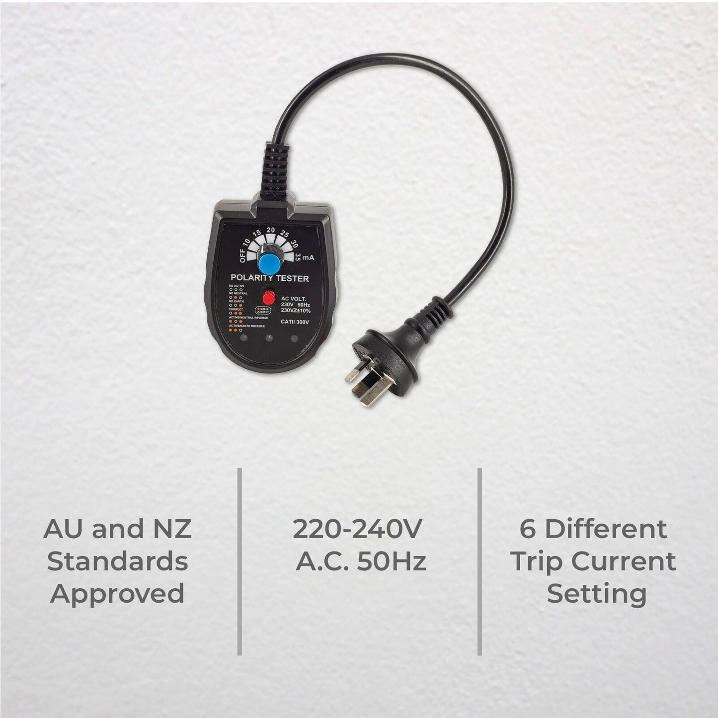 Deta RCD Polarity Socket Tester