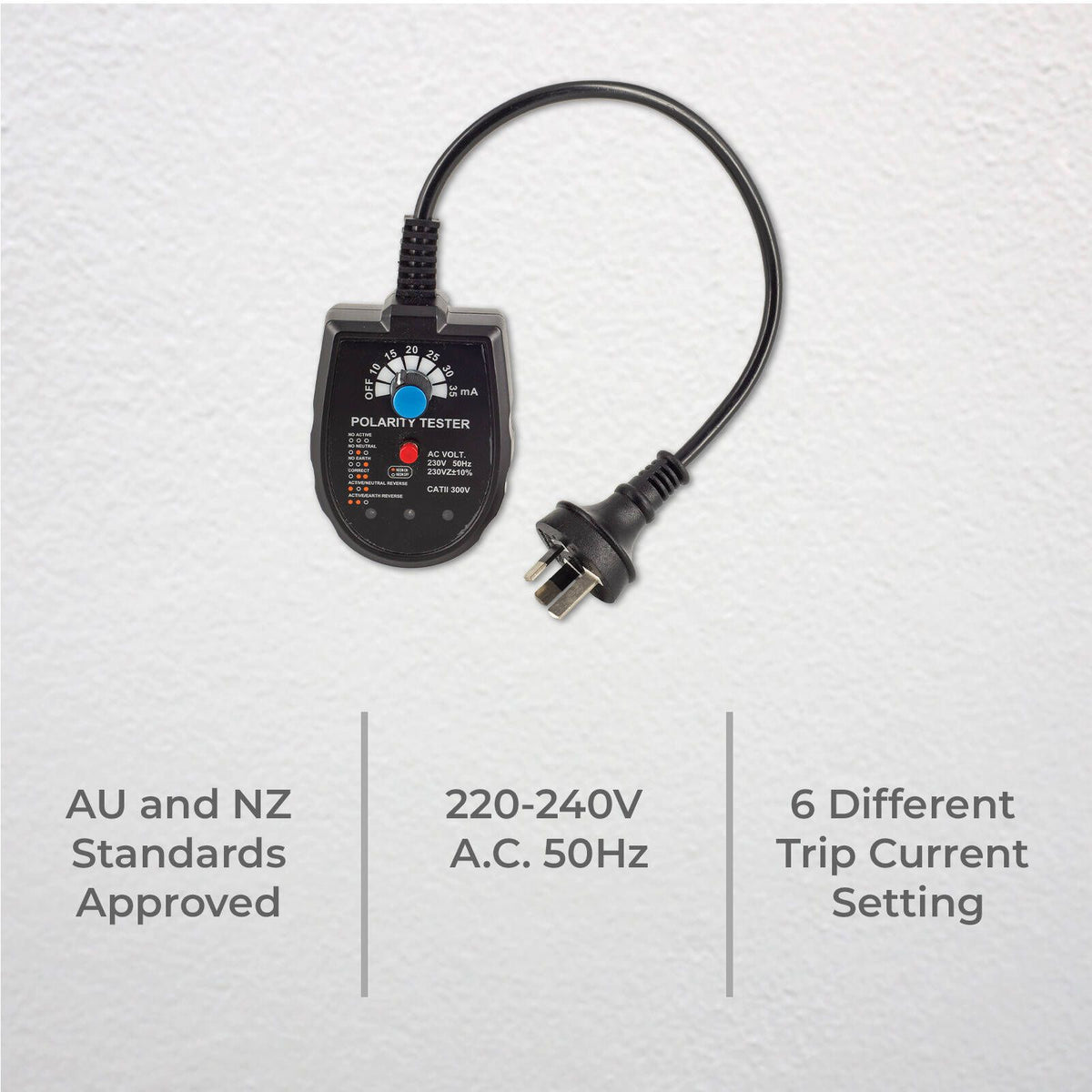 Deta RCD Polarity Socket Tester DET577