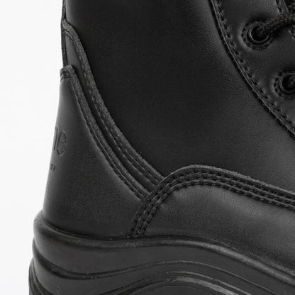 Shewear Considers Vegan Black Women's Safety Workboots - Size 10