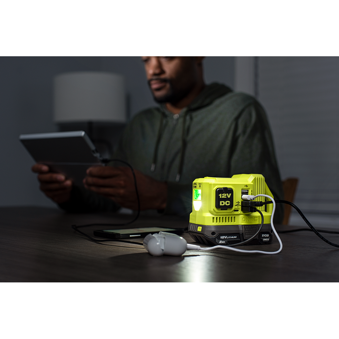 Ryobi 18V Battery Power Source - 120W