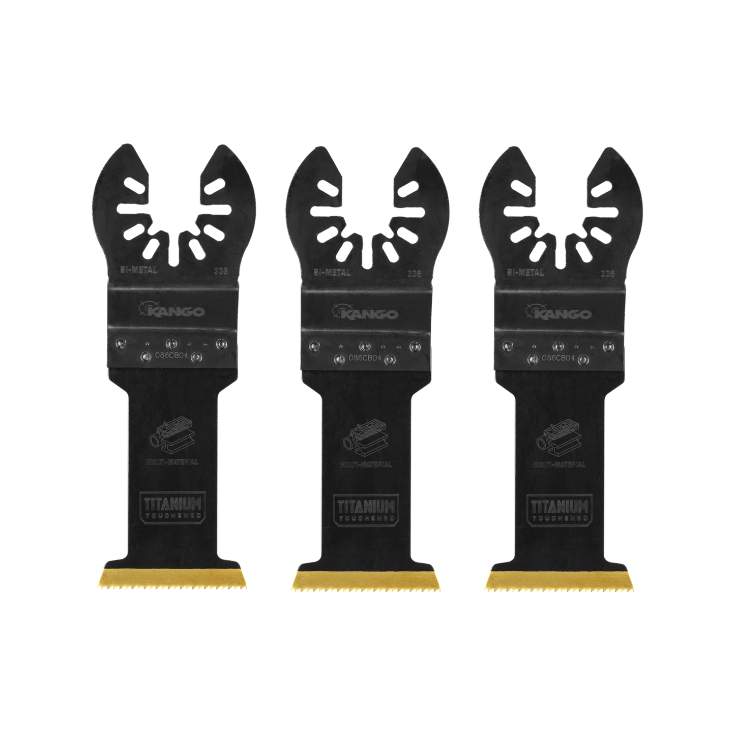Kango Bi Metal Plunge Cut Multi Tool Blade - 35mm - 3 Pack