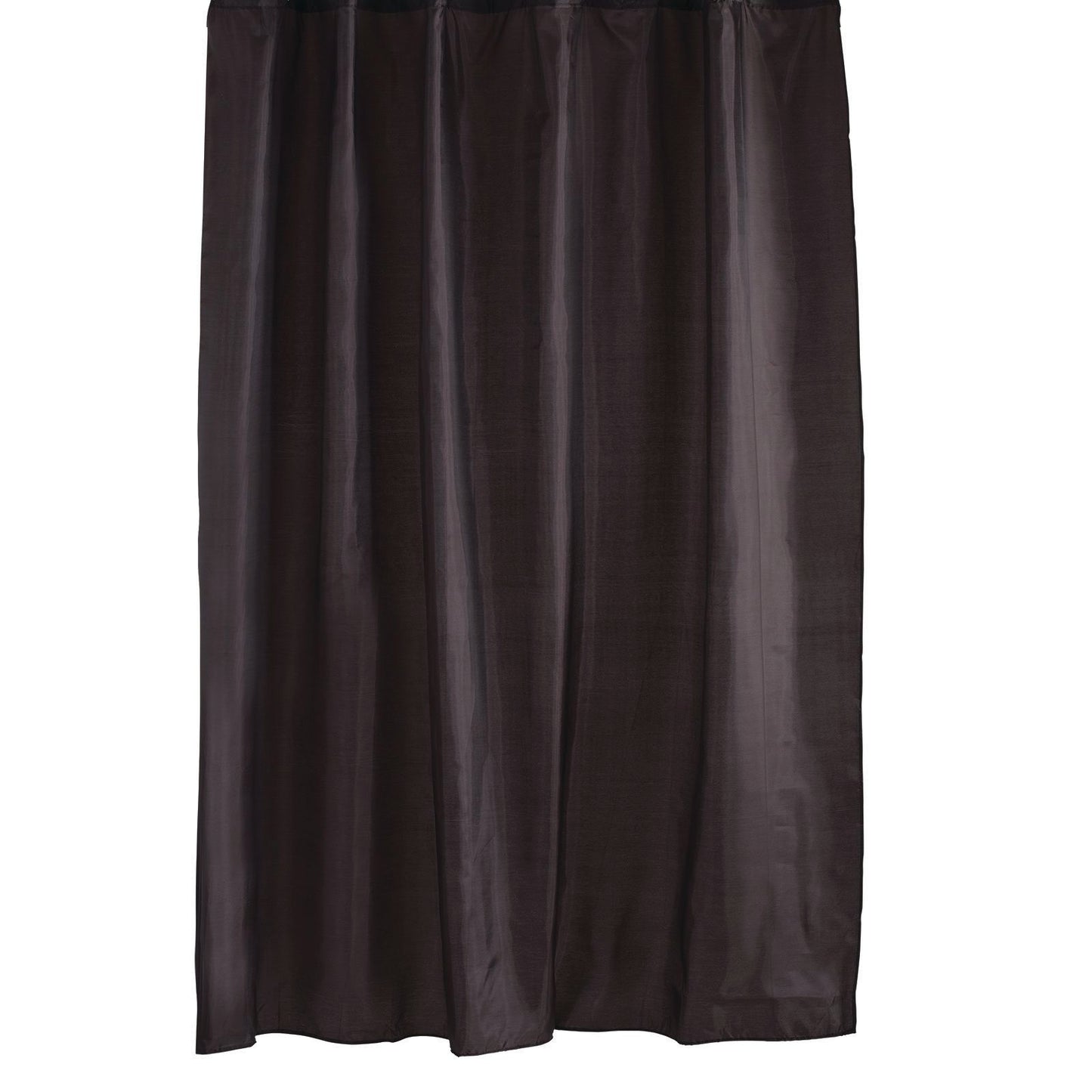 Barelli Polyester Shower Curtain - 180 x 180cm - Midnight Slate - 12 Rings