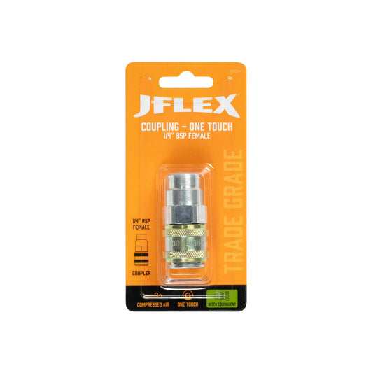 Jflex Coupling - 1/4" BSP Female - Nitto Equivalent - 22 x 58mm