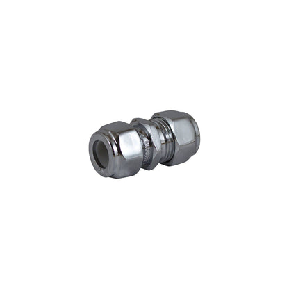 Brasshards Compression Union - 15c x 15c - Chrome