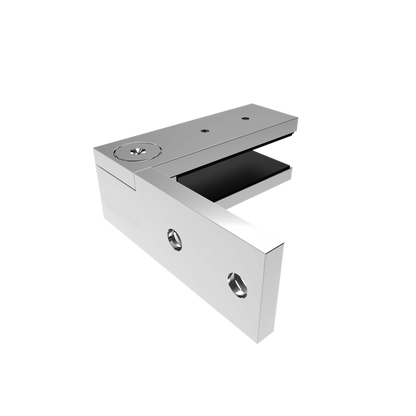 Protectoral Wall to Glass Clamp - 80 x 80 x 27mm