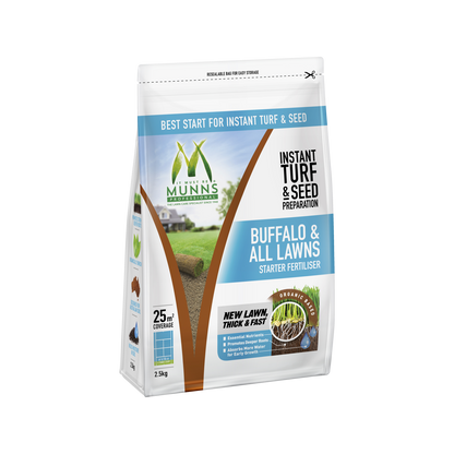 Munns Professional Turf Starter Fertiliser - 2.5kg