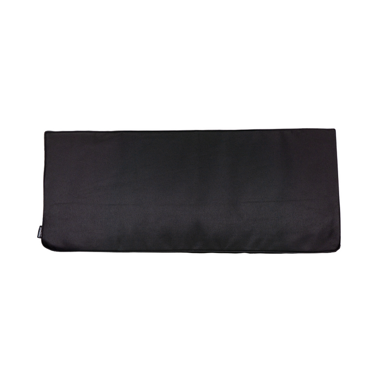 Respect Outdoor Cushion Bench - 1180 x 50 x 460mm - Black