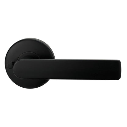 Lockwood Velocity Privacy Lever Set - 170mm - Matt Black - Easy Install
