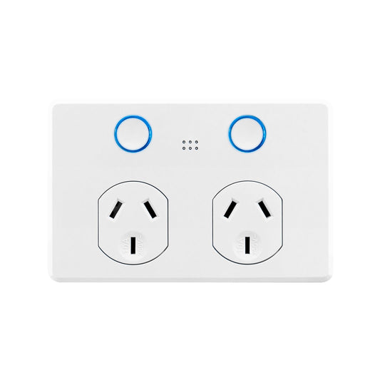 DETA Grid Connect Smart Double Touch Powerpoint - Gloss White