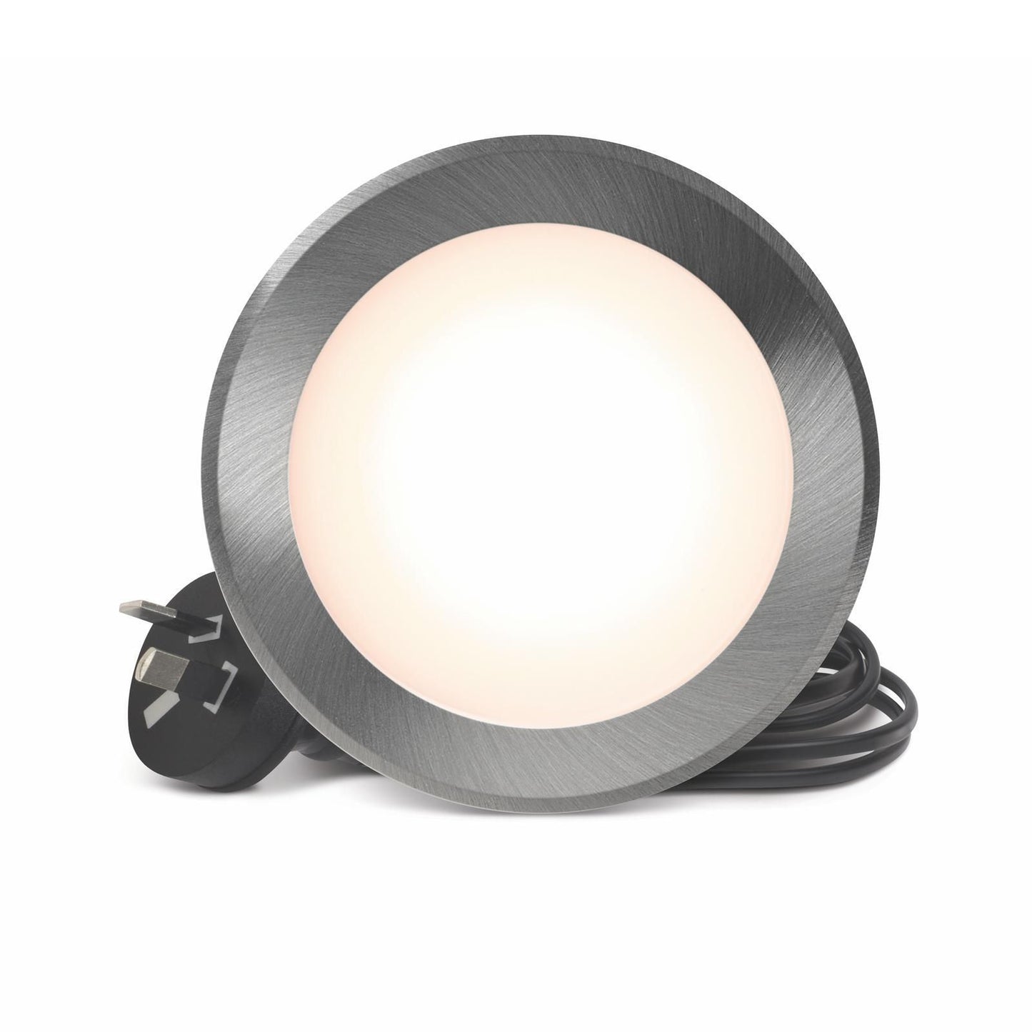 HPM Polished Silver Tricolour Dimmable LED Downlight - 90mm - 7W