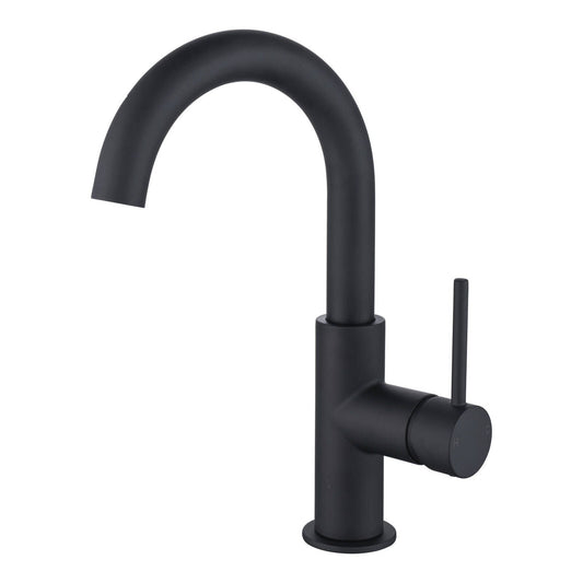 Mondella Resonance Basin Mixer - 25mm - Matte Black - Swivel - 5 Star