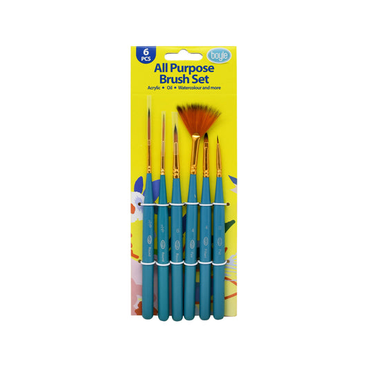 Boyle All Purpose Brush Set - 6 Piece