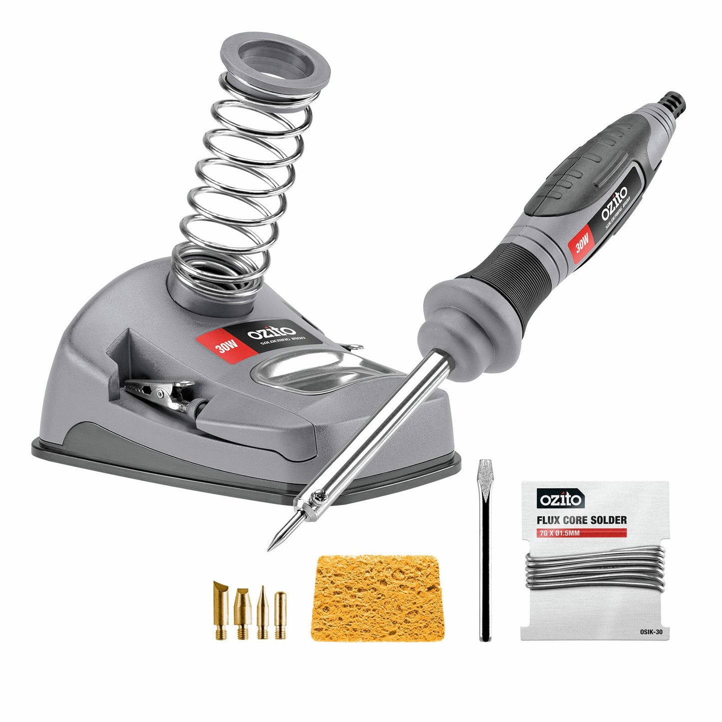 Ozito Soldering Iron Kit - 30W