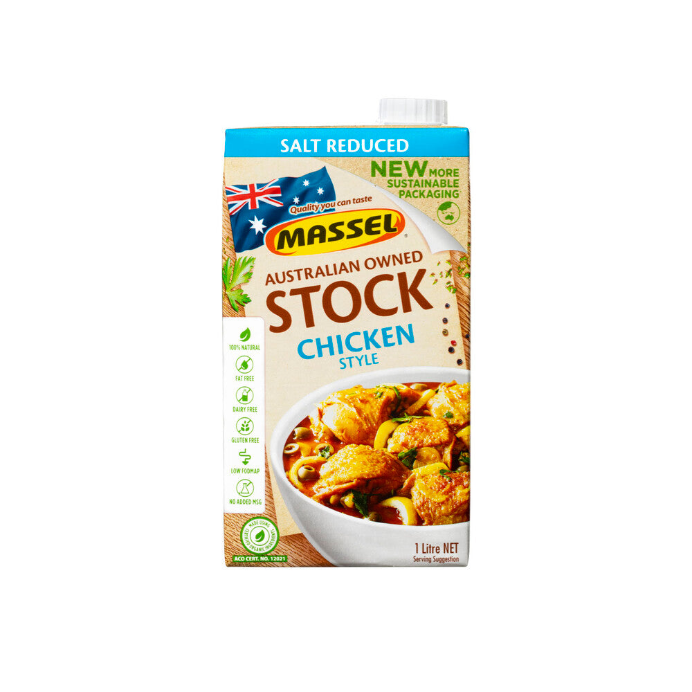 Massel Salt Reduced Liquid Chicken Stock - 1L