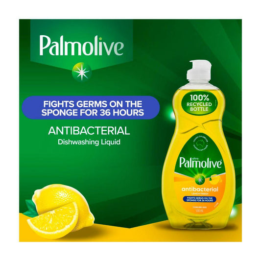Palmolive Ultra Strength Concentrate Antibacterial Dishwashing Liquid Lemon - 500mL