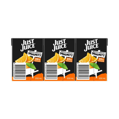 Just Juice 100% Juice Orange 200ml - 6 Pack