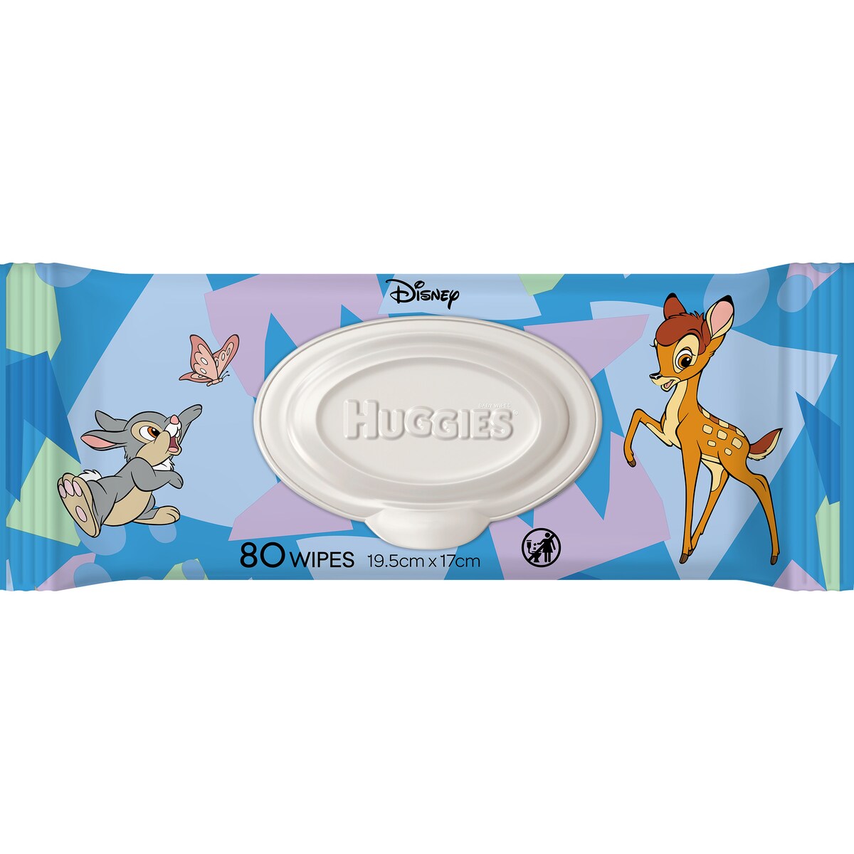 Huggies Thick Baby Wipes Coconut Oil 80 Pack