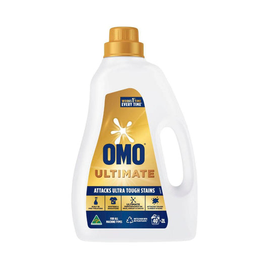 OMO Ultimate Laundry Liquid Detergent 40 Washes - 2L